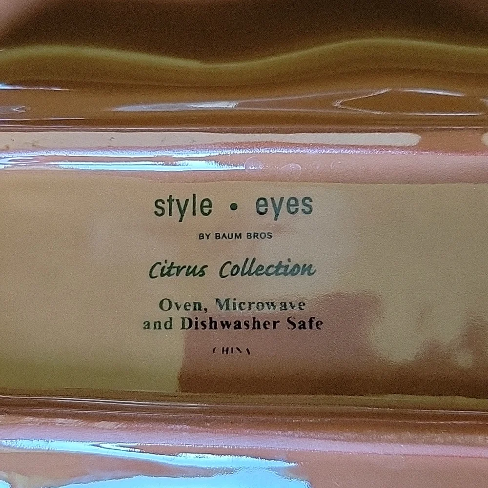 Vintage serving dish, 3 compartment - Picture 5 of 6